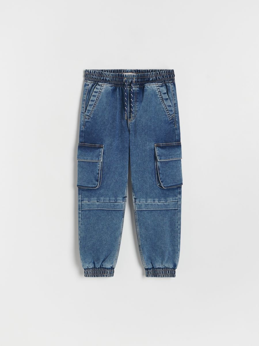 Elastic jogger jeans - blue jeans - RESERVED - 2