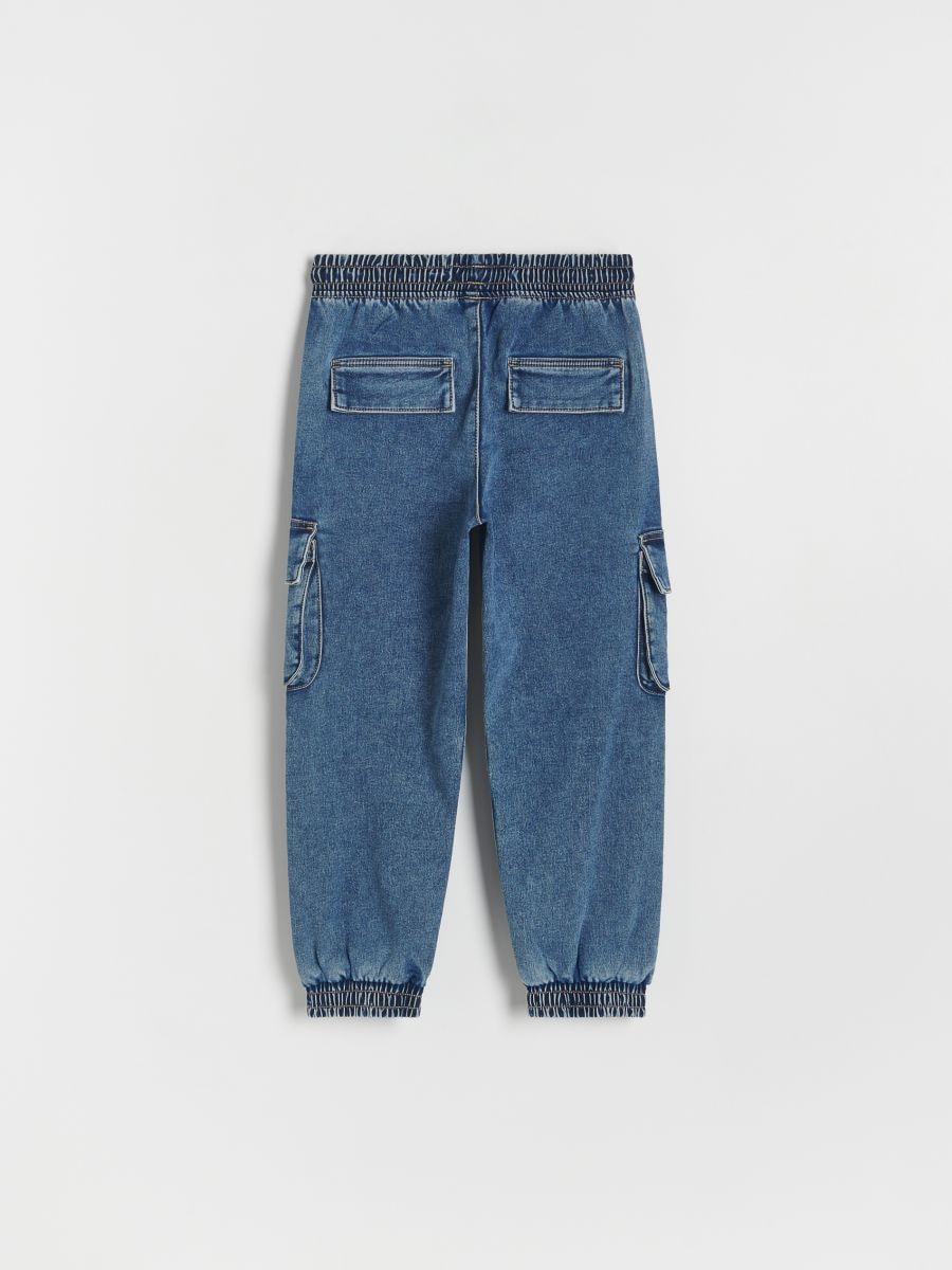 Elastic jogger jeans - blue jeans - RESERVED - 3