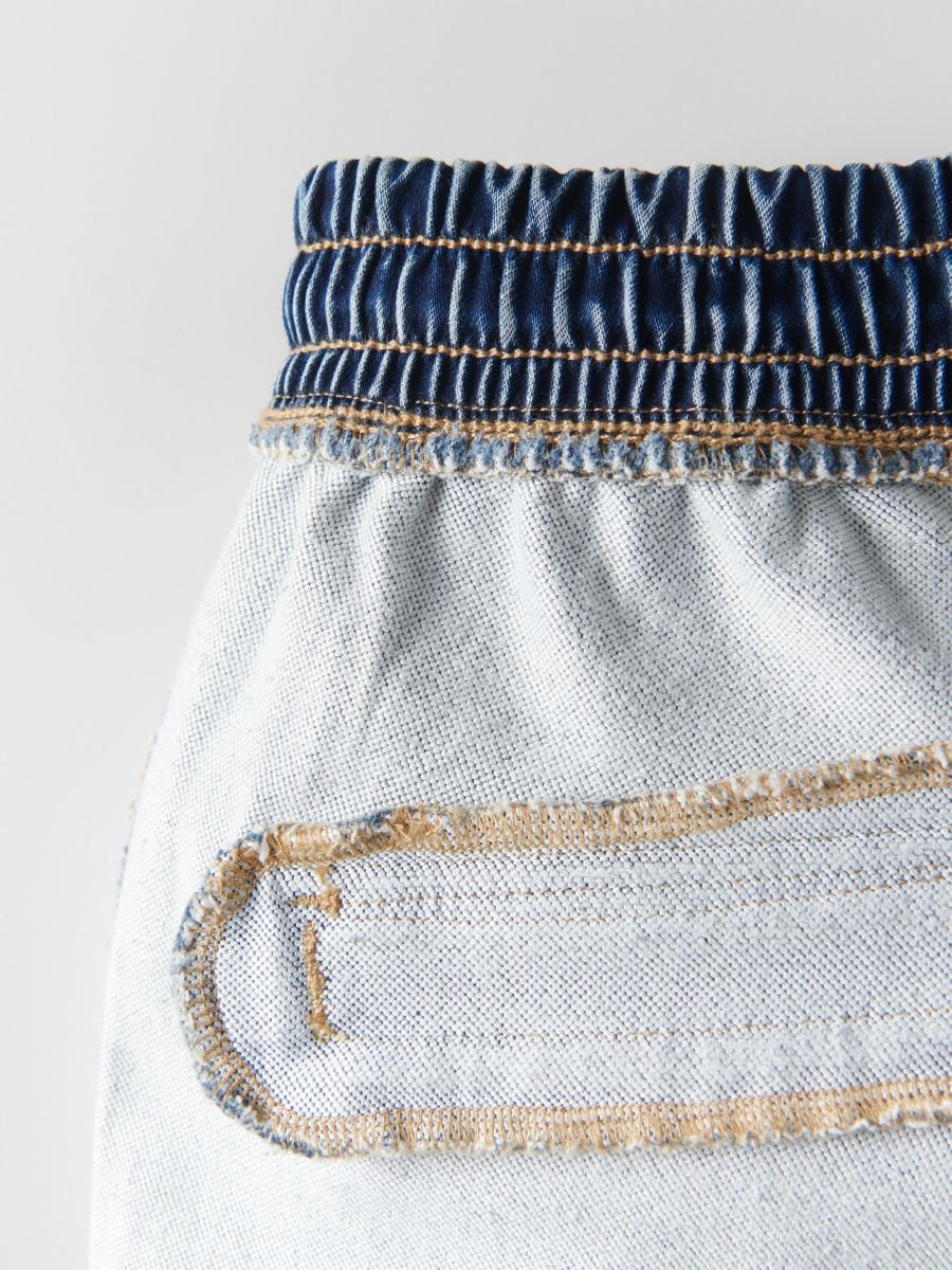 Elastic jogger jeans - blue jeans - RESERVED - 5