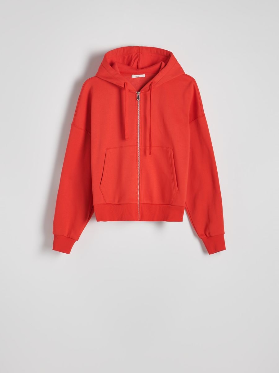 Zip up hoodie - red - RESERVED - 3