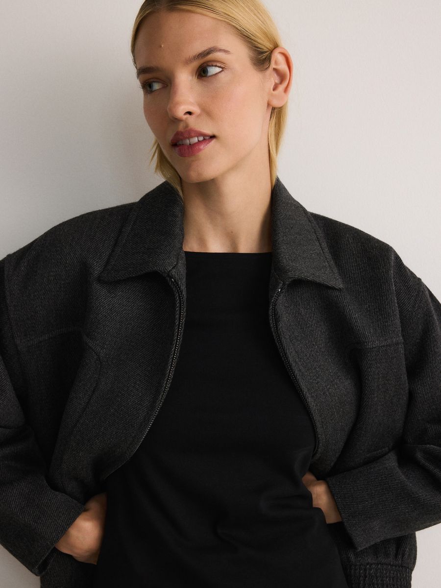 Stripe blouse - black - RESERVED - 2