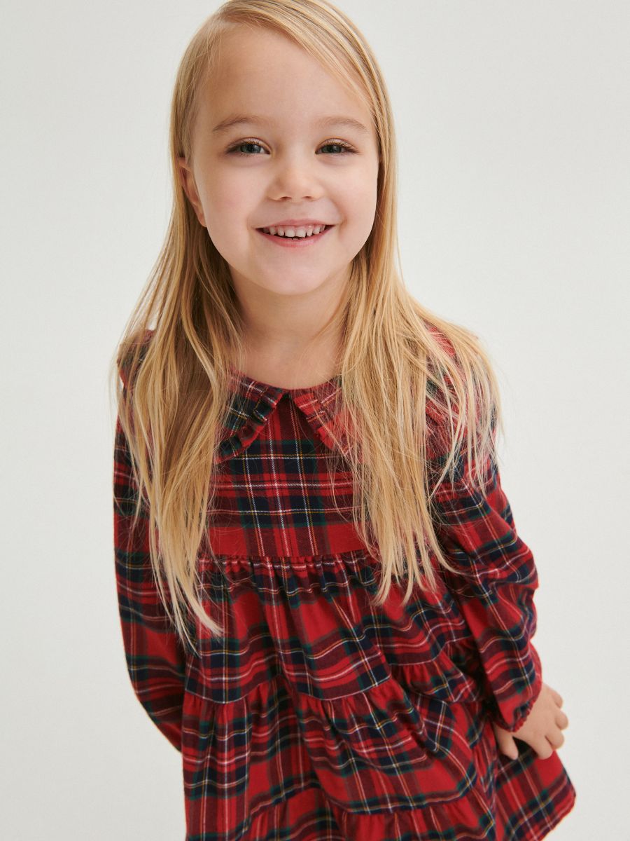 Ruuduline kleit - mitmevärviline - RESERVED - 4