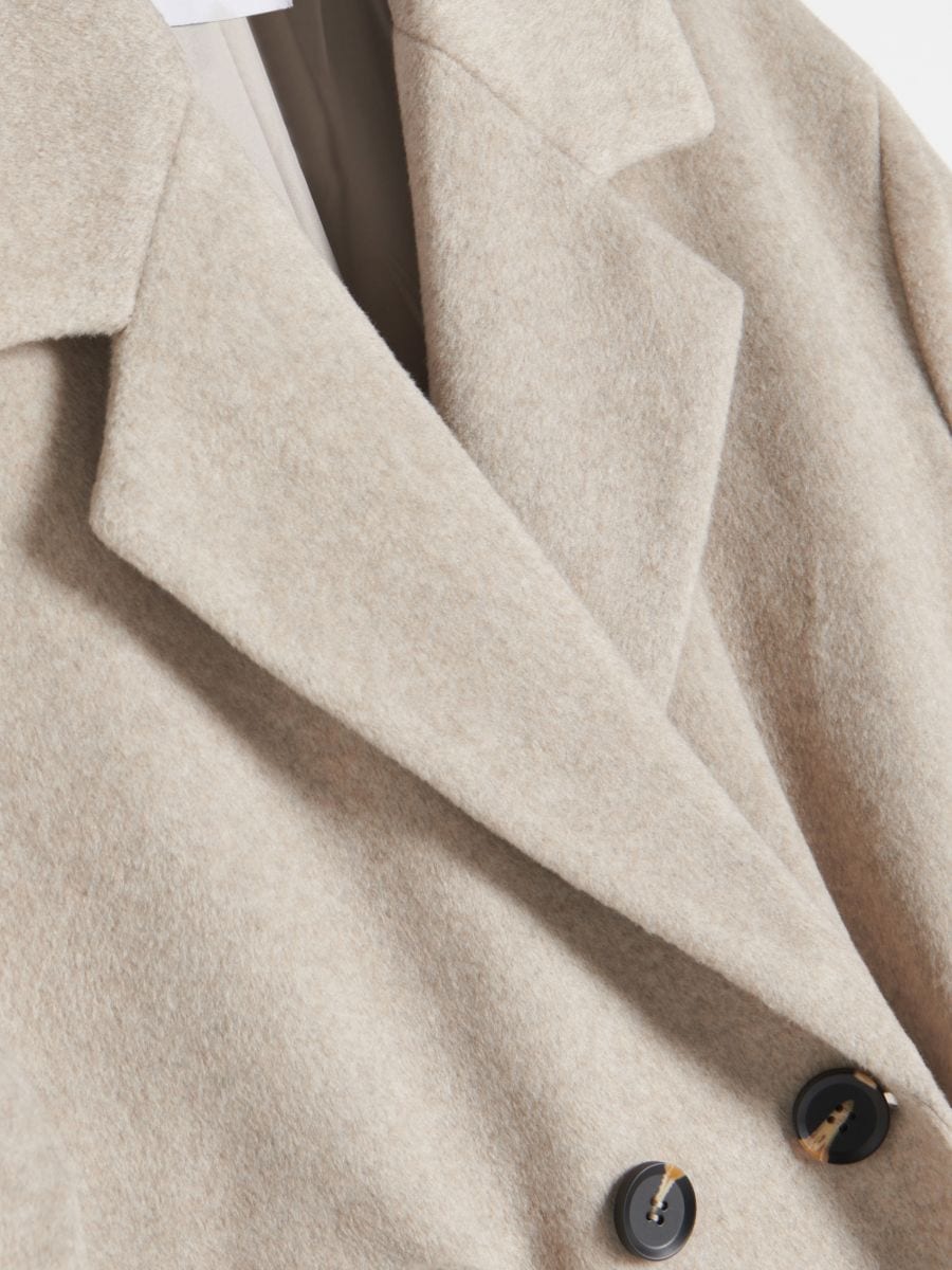 Coat with belt - taupe - RESERVED - 6