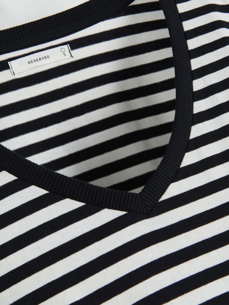 Langarmshirt im Regular-Fit - bunt - RESERVED - 4