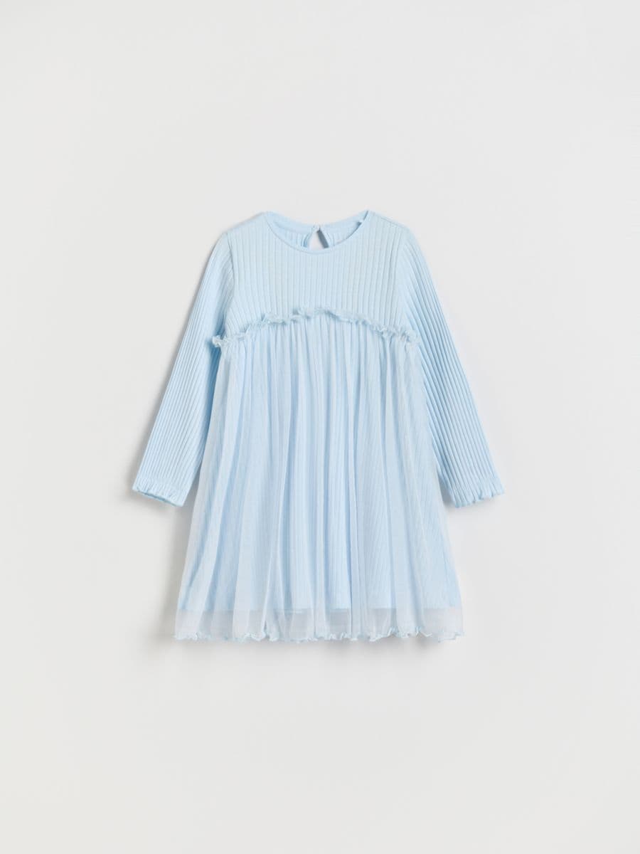 BABIES` DRESS - svijetlo plava - RESERVED