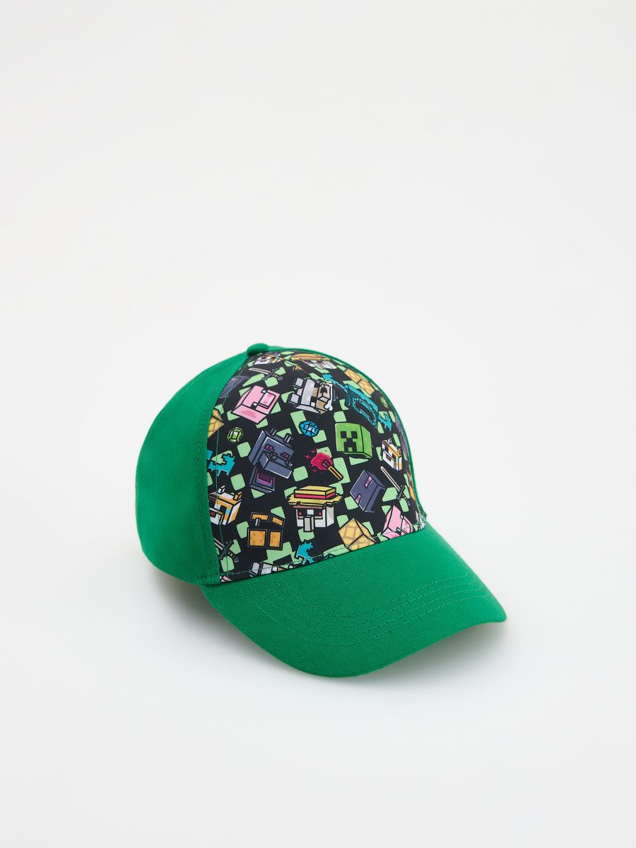 Casquette Minecraft - Vert - RESERVED