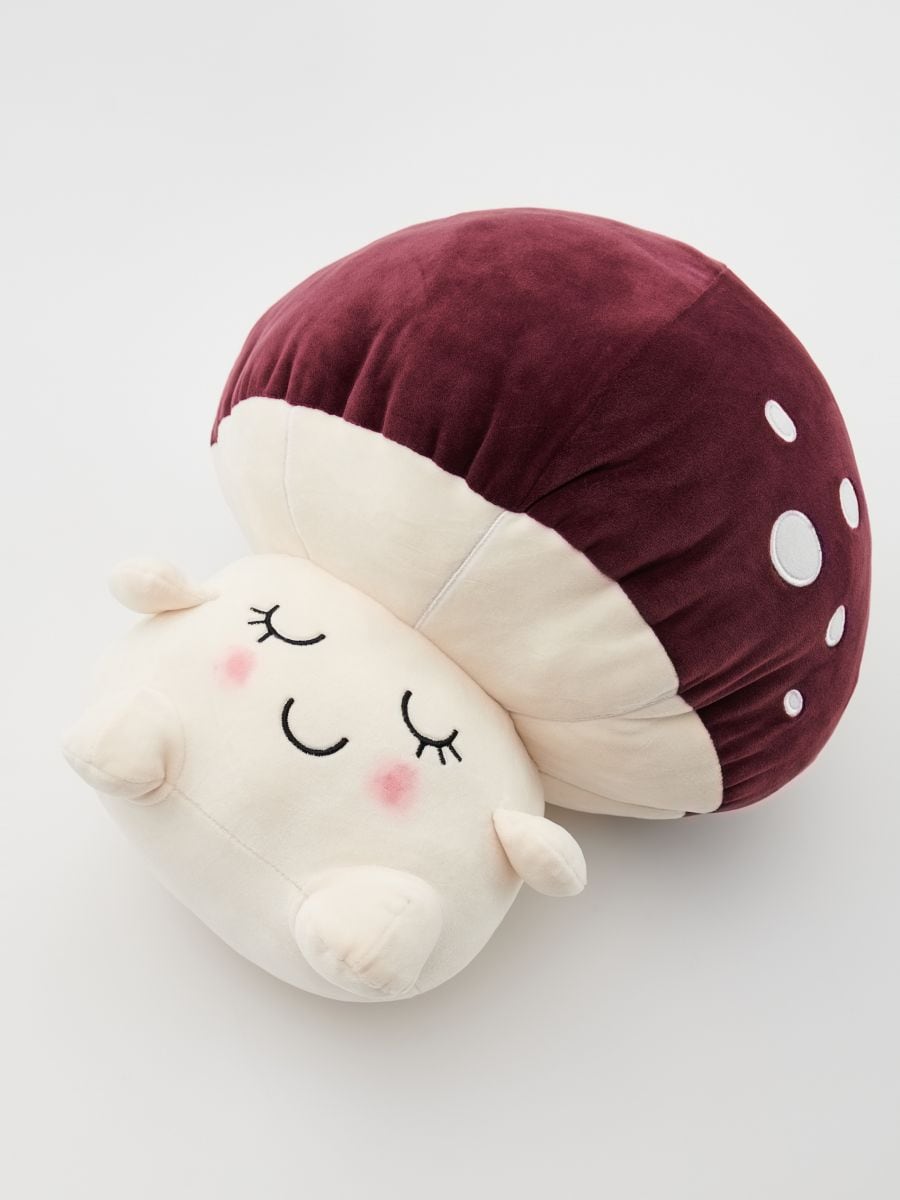 Mushroom pillow - beige - RESERVED - 3