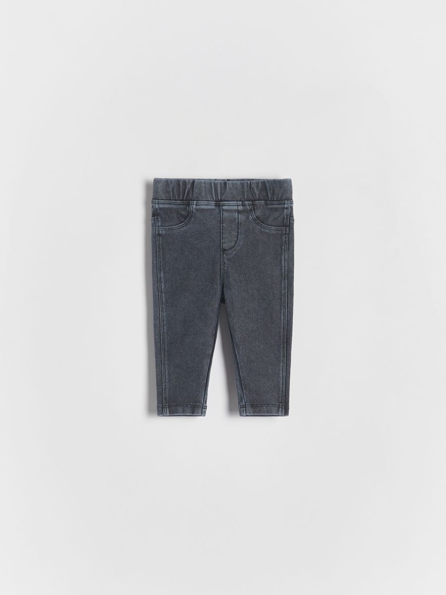 BABIES` TROUSERS - tmavě šedá - RESERVED