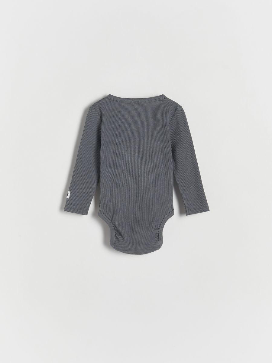 Wrap front bodysuits 3 pack - light grey - RESERVED - 3