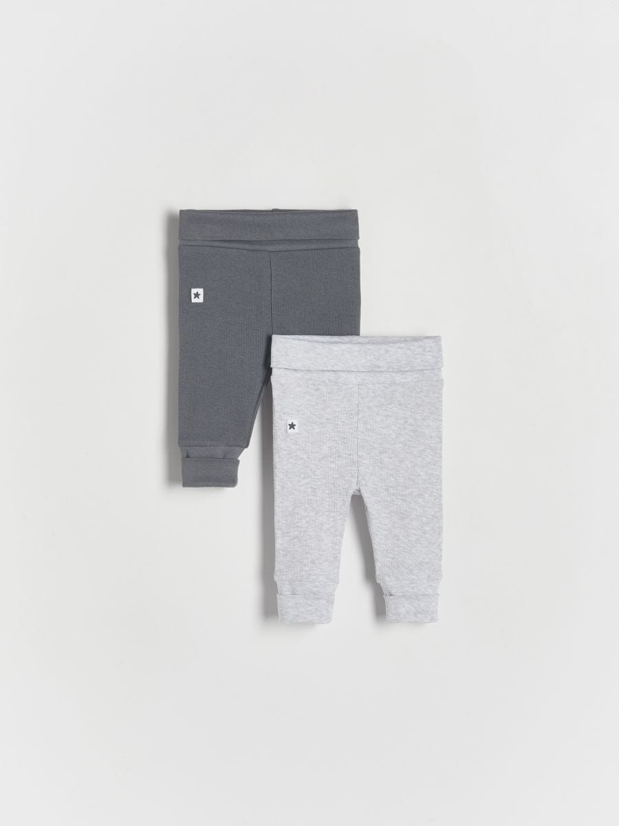 BABIES` TROUSERS - svetlo siva - RESERVED