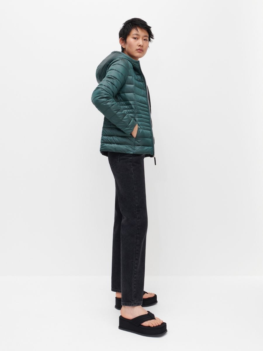 LADIES` OUTER JACKET - tamno tirkizna - RESERVED - 2
