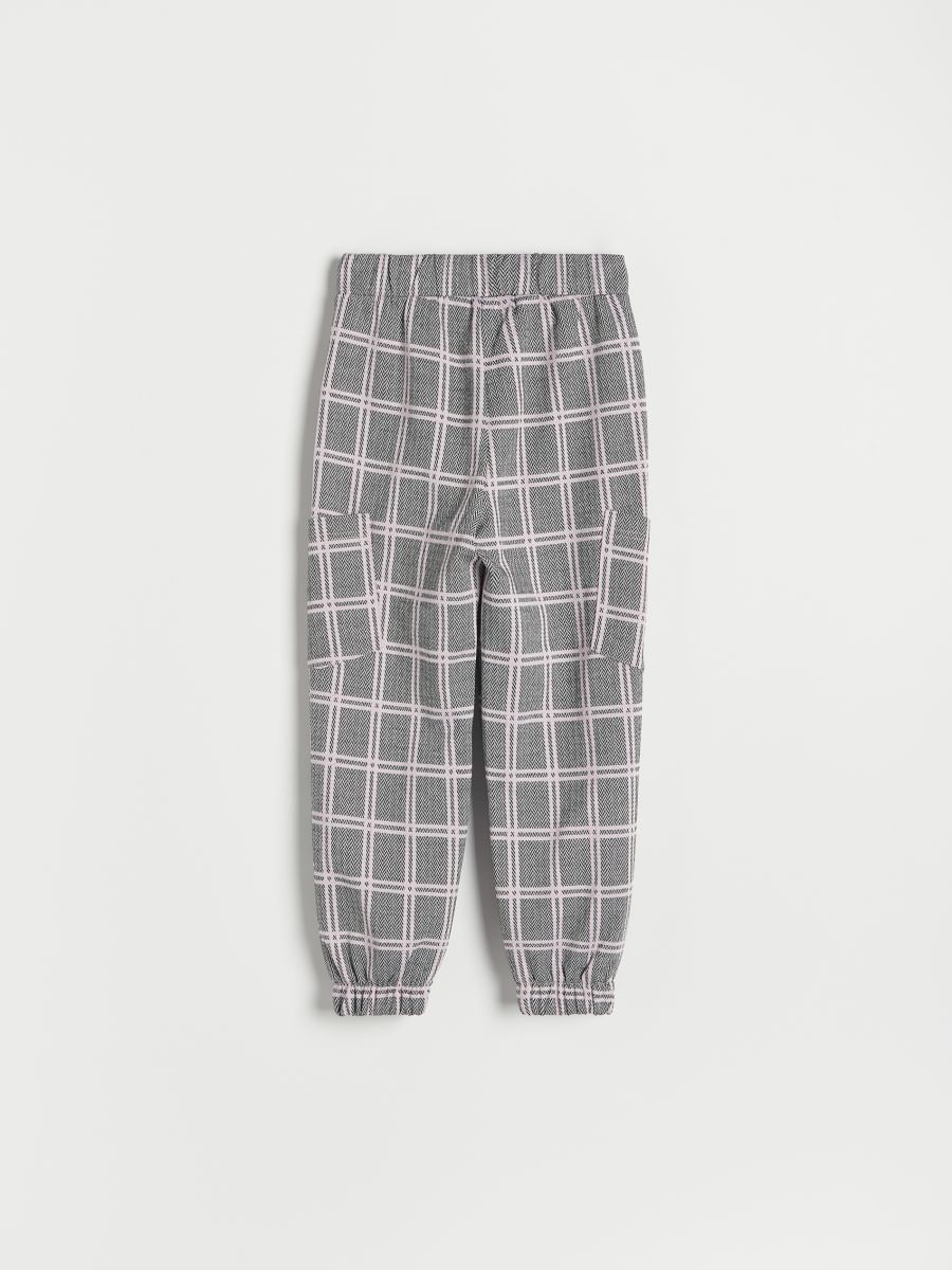 Check joggers - dark grey - RESERVED - 6