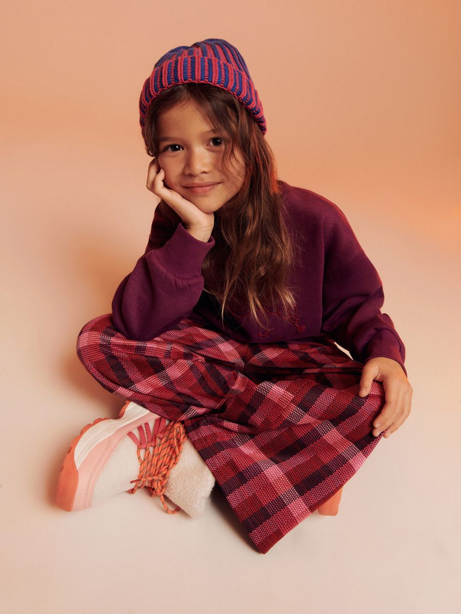 Checked culottes - multicolor - RESERVED - 7