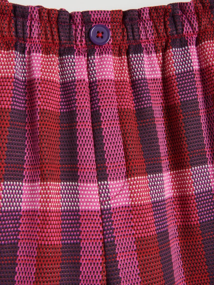 Checked culottes - multicolor - RESERVED - 3