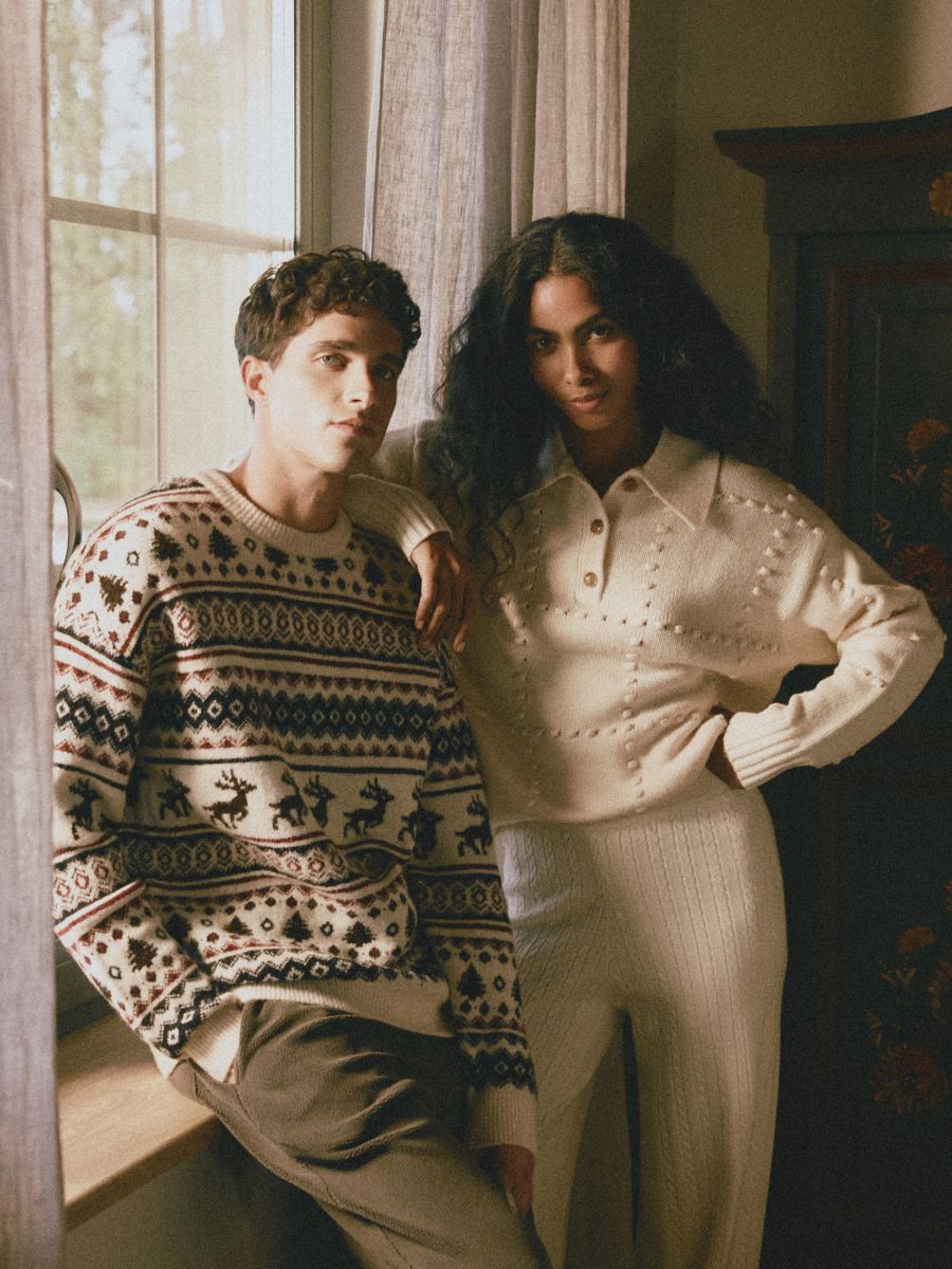 Pullover mit Weihnachtsmotiv - bunt - RESERVED