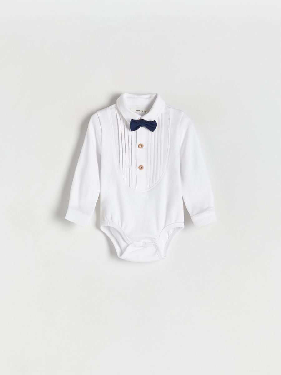 BABIES` BODY SUIT & BOW TIE - bela - RESERVED