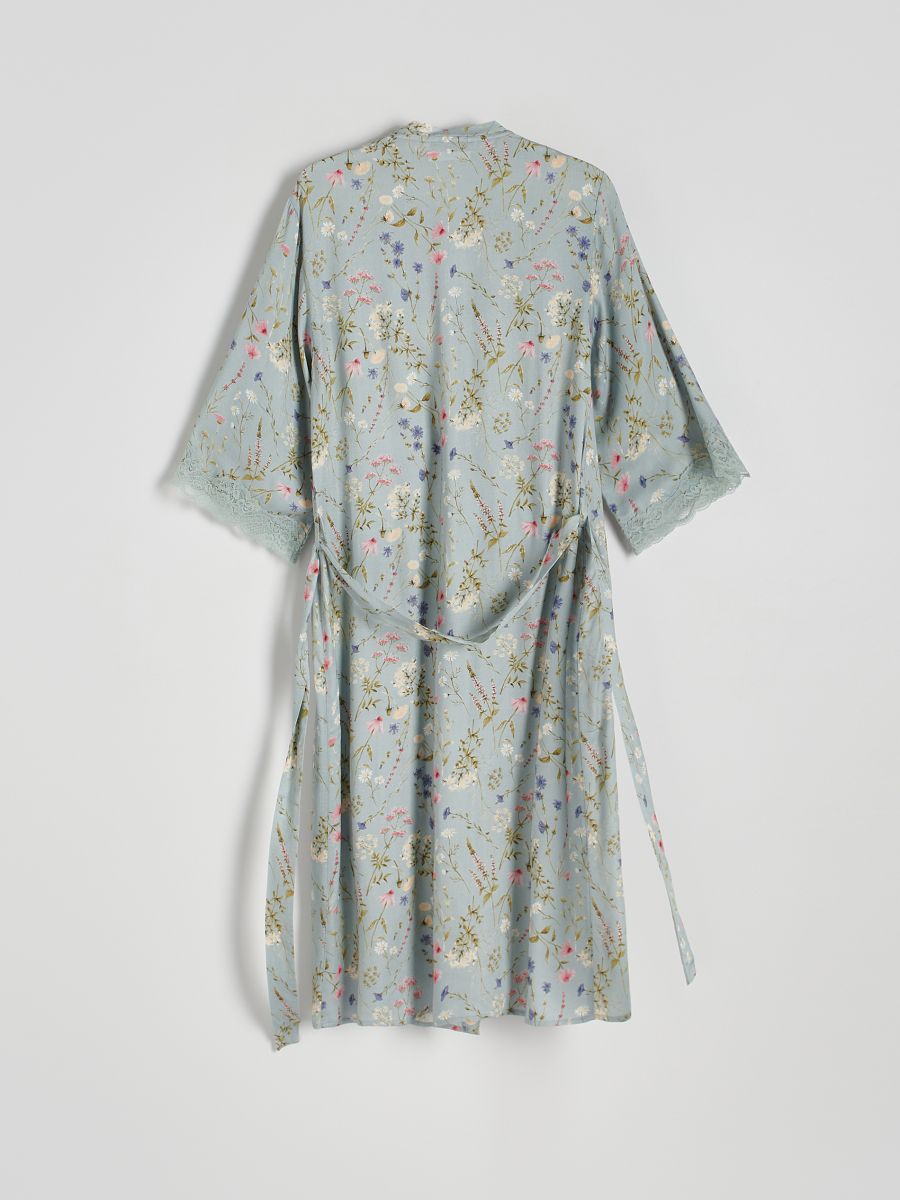 LADIES` DRESSING GOWN - bledoplavo - RESERVED - 3