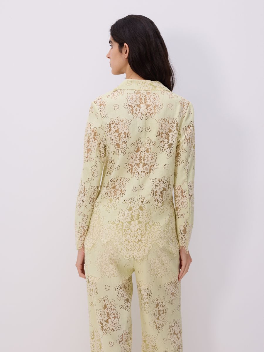 LADIES` BLAZER - pale green - RESERVED - 4
