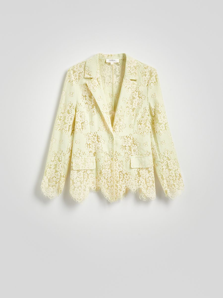 LADIES` BLAZER - pale green - RESERVED - 5