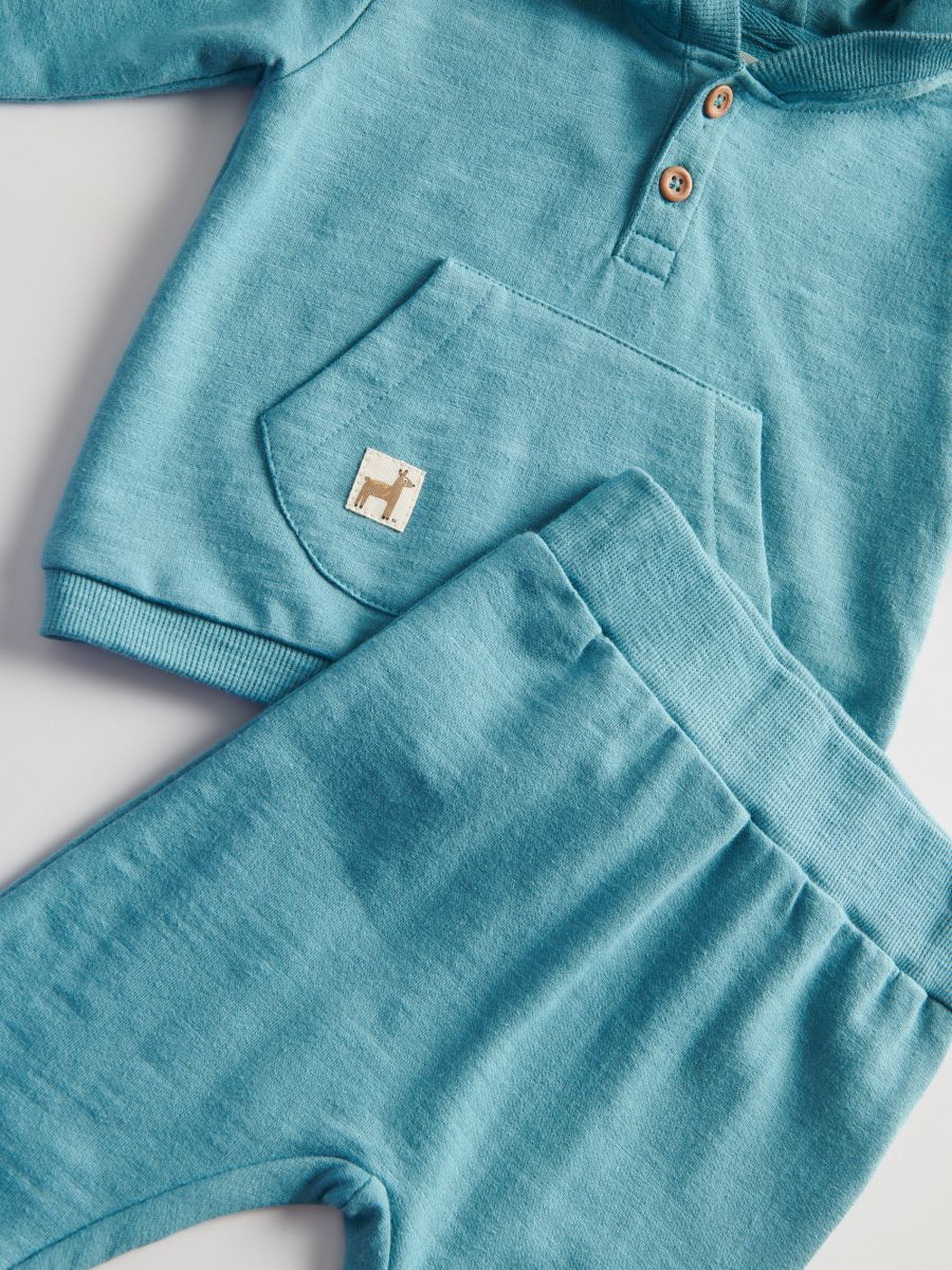 Set in cotone - blu - RESERVED - 3