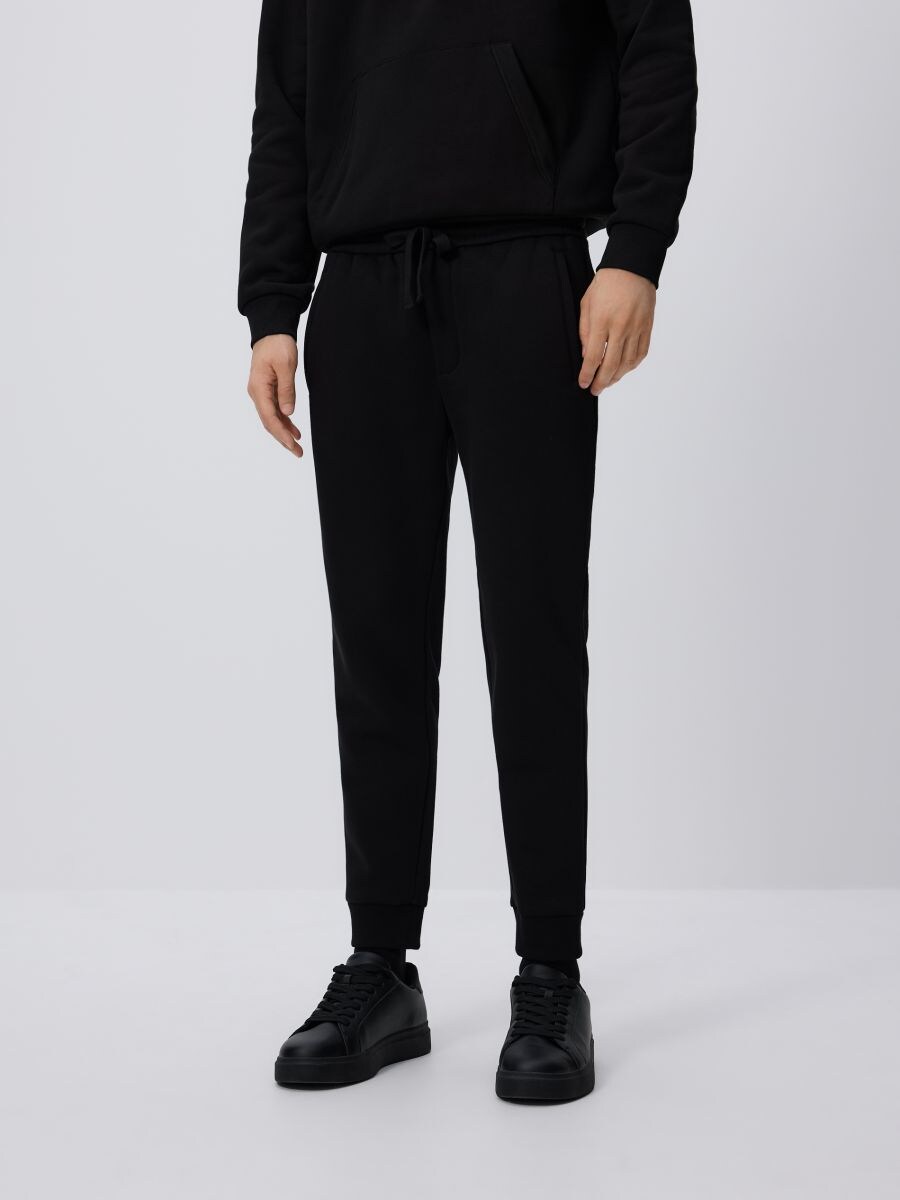 Slim sweatpants - black - RESERVED