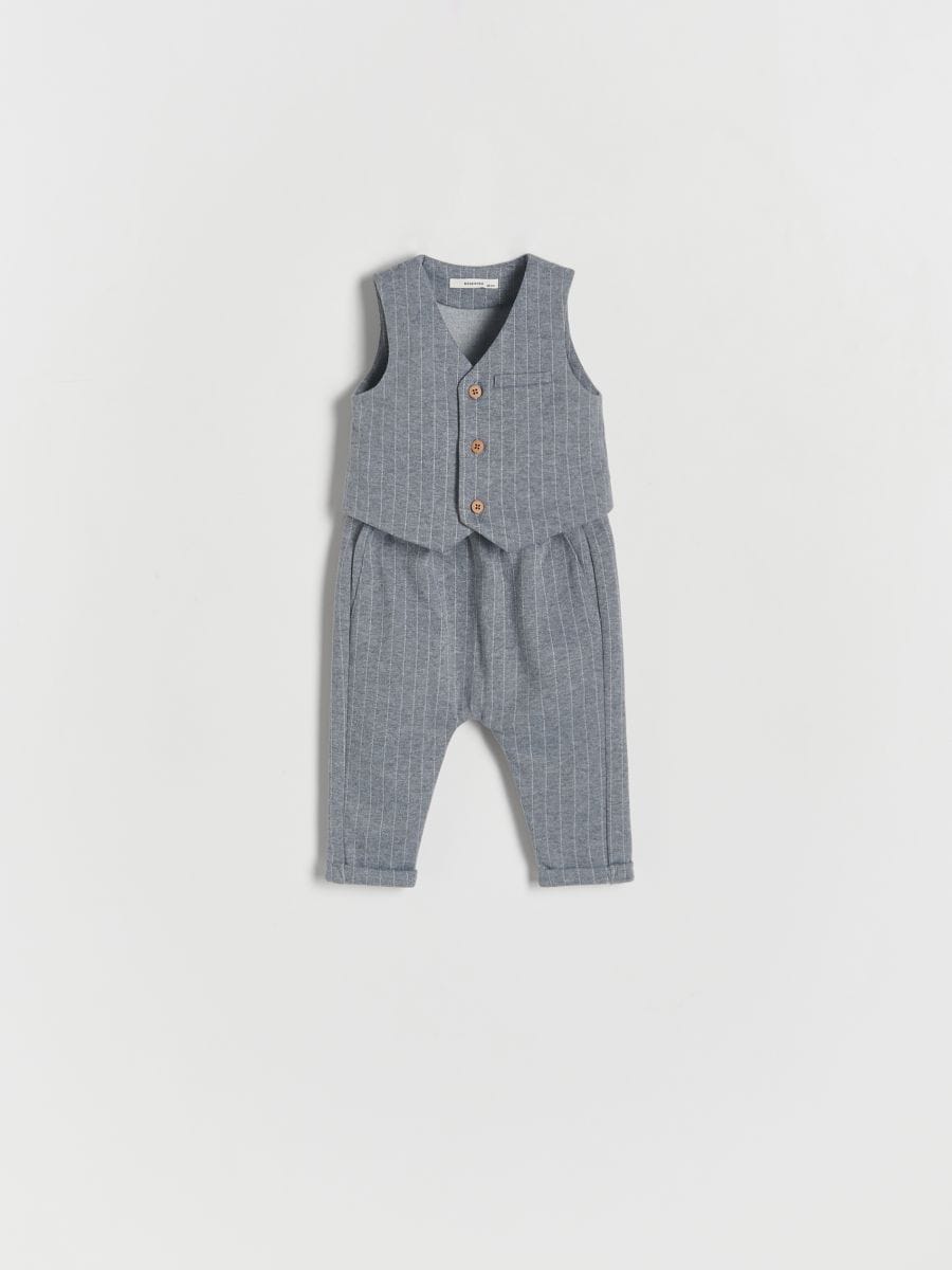 BABIES` VEST & TROUSERS - siva - RESERVED