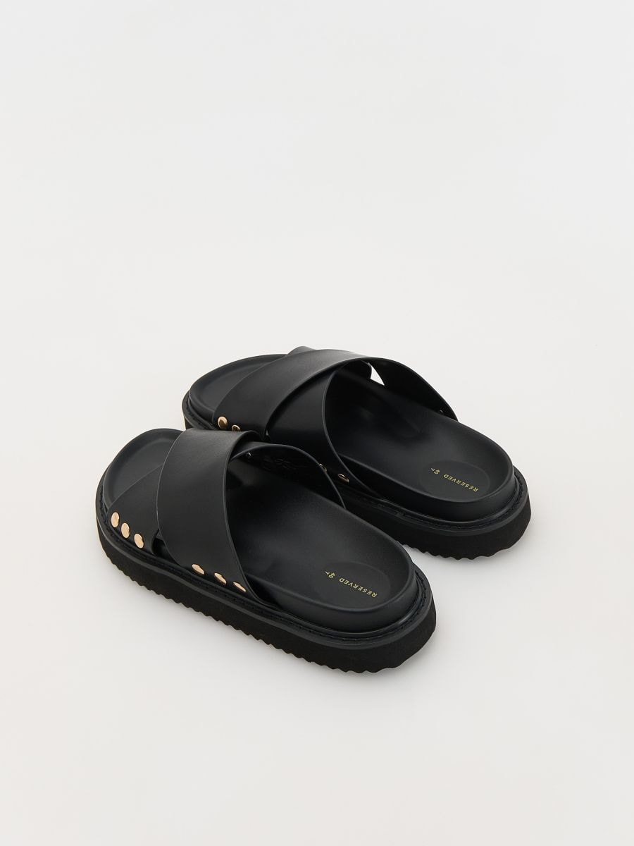LADIES` SLIDES - črna - RESERVED - 4
