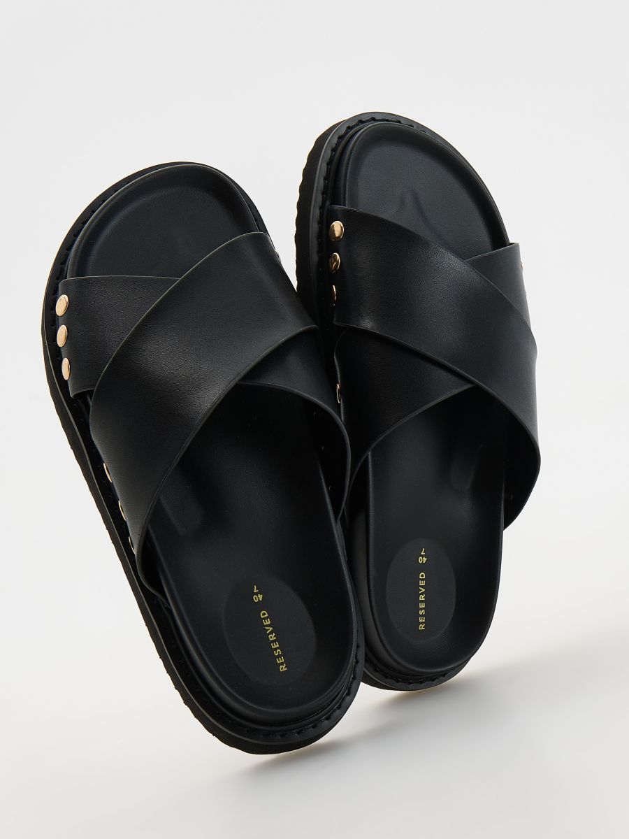 LADIES` SLIDES - črna - RESERVED - 5