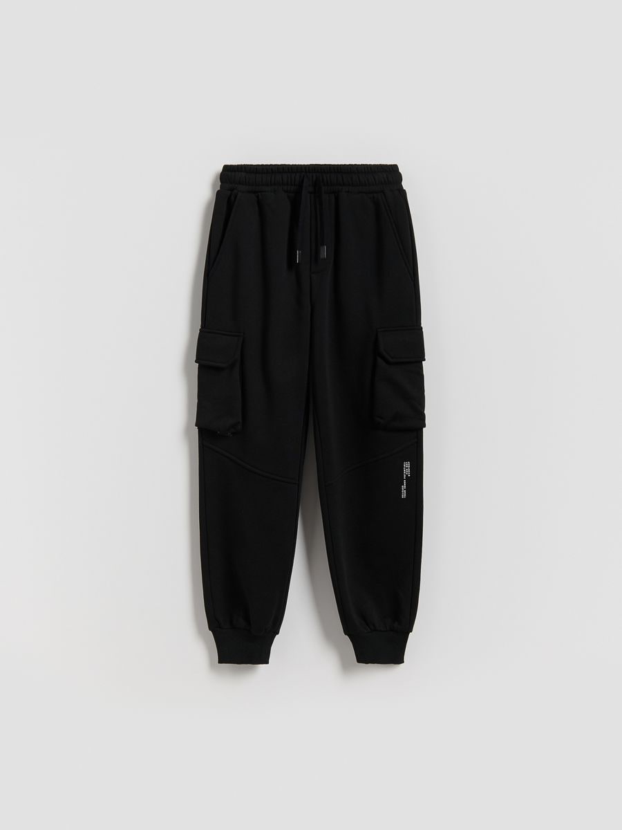 Cargo trousers - black - RESERVED