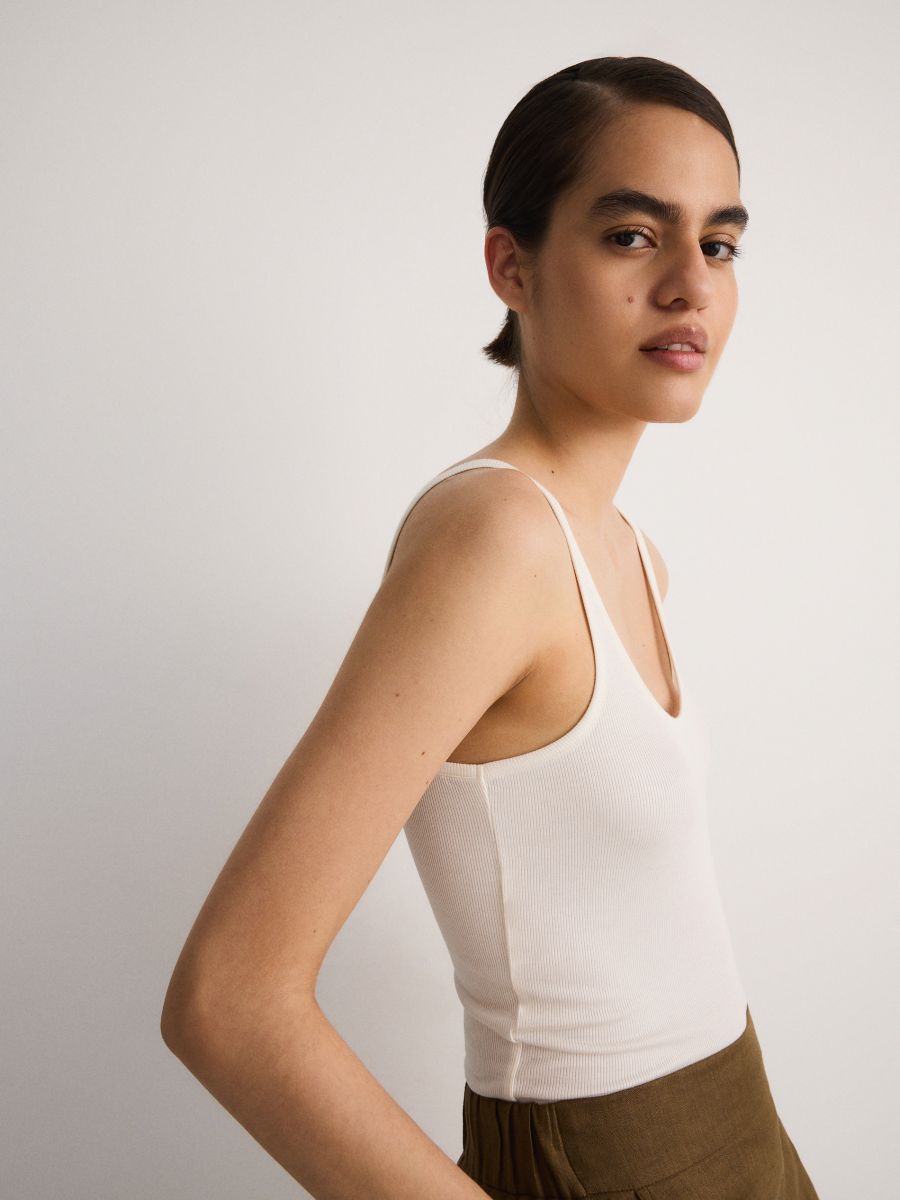 LADIES` TOP - nude - RESERVED - 3