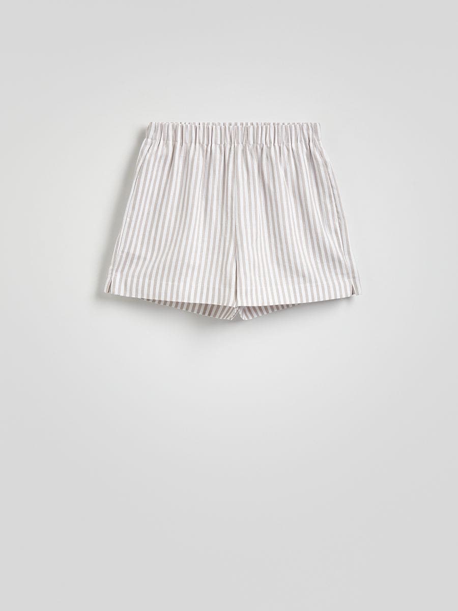 Linen shorts - multicolor - RESERVED - 4