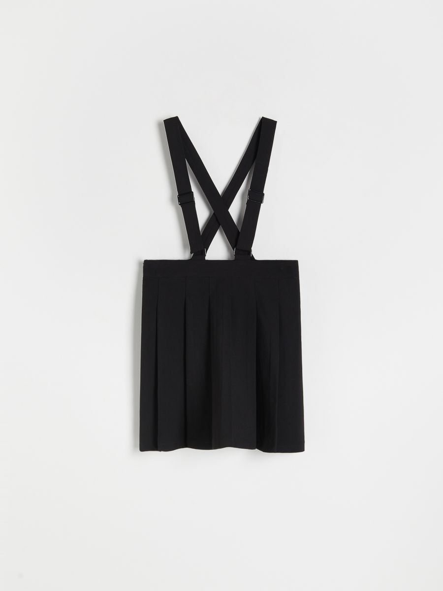 Skirt with braces - black - RESERVED - 6
