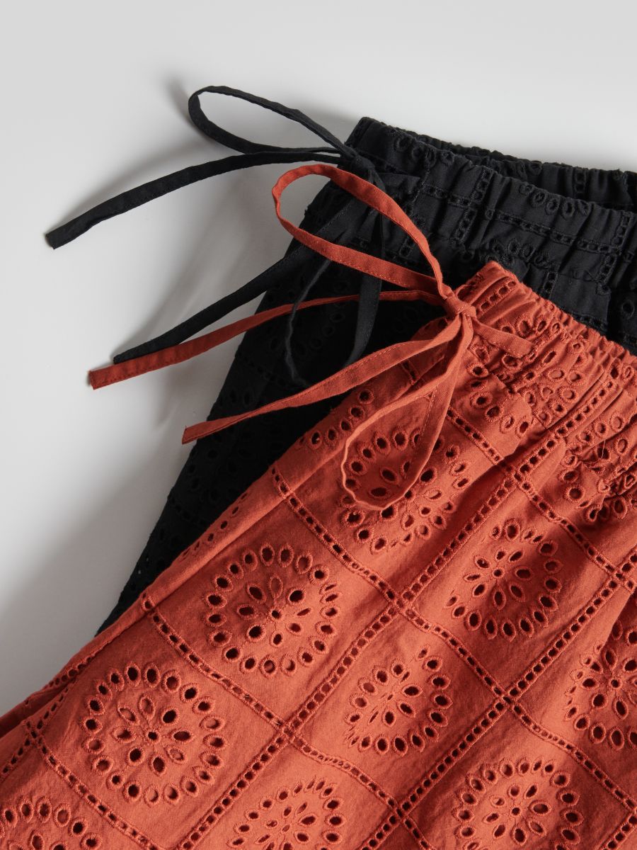 Openwork shorts - spicy red - RESERVED - 6