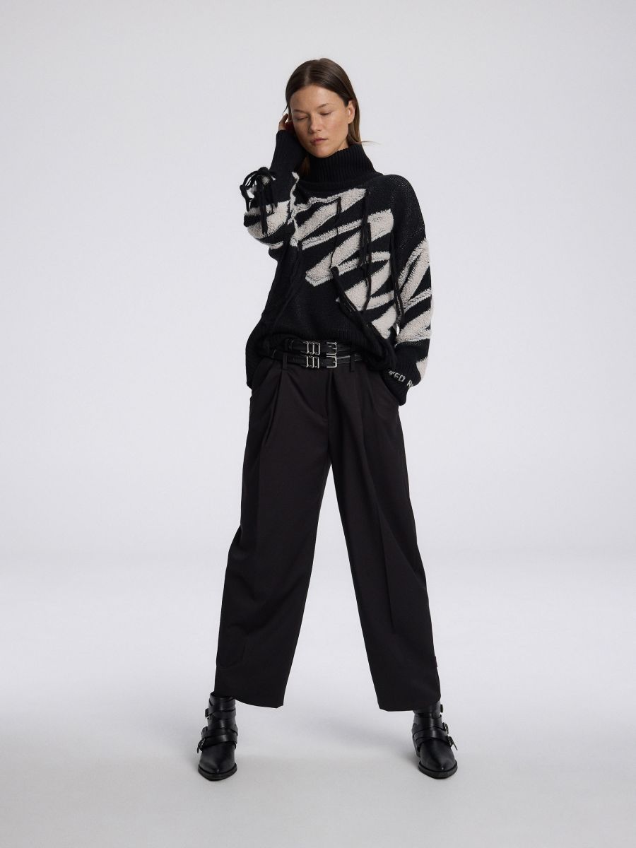 MMC × Reserved jumper with jacquard logo - multicolor - RESERVED - 3
