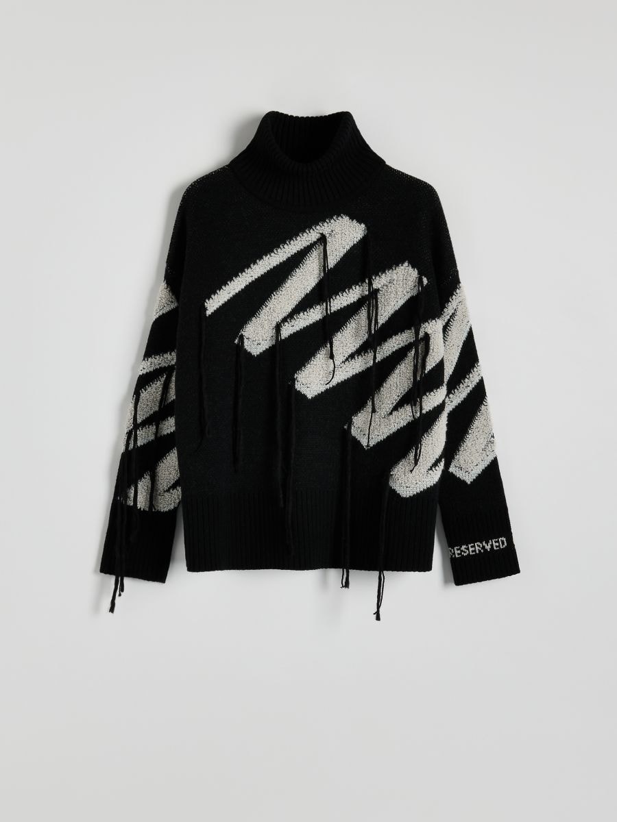 MMC × Reserved jumper with jacquard logo - multicolor - RESERVED - 6