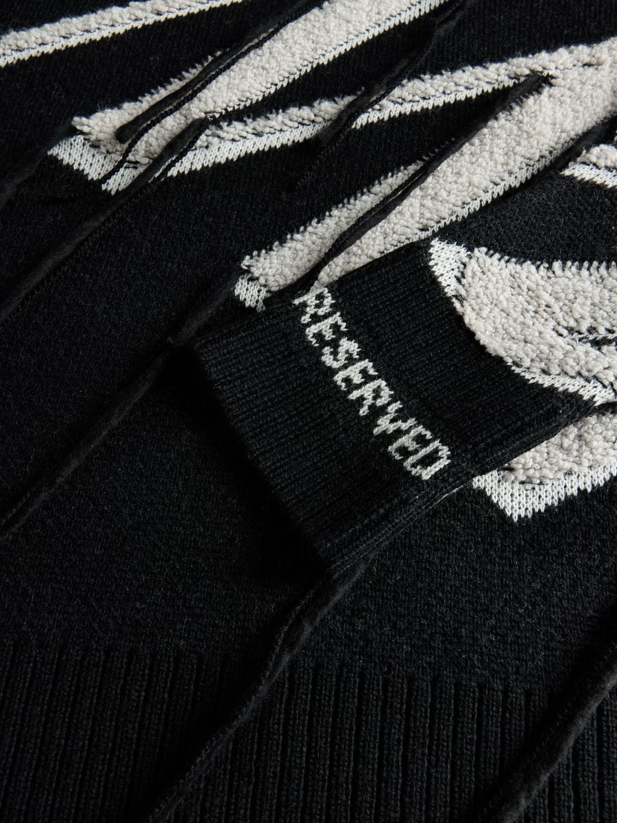 MMC × Reserved jumper with jacquard logo - multicolor - RESERVED - 7