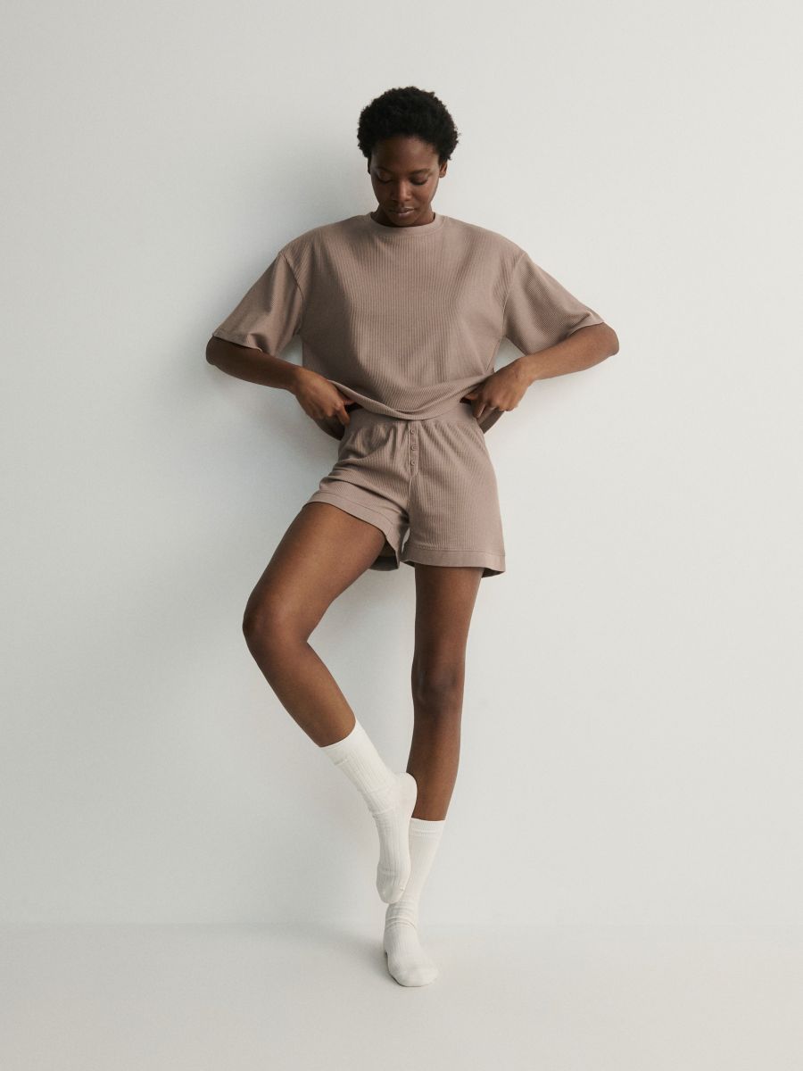 Two piece pyjama set - steel violet - RESERVED - 2