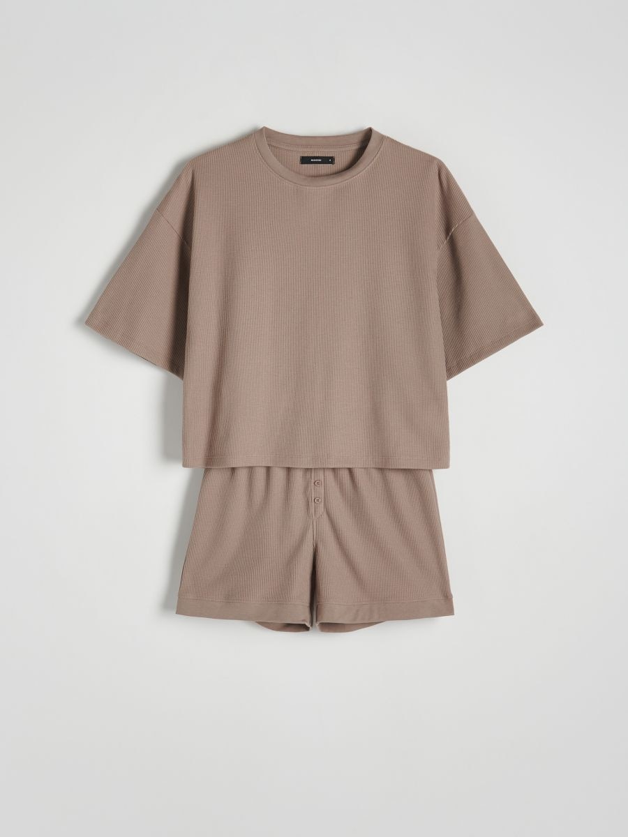 Two piece pyjama set - steel violet - RESERVED - 4