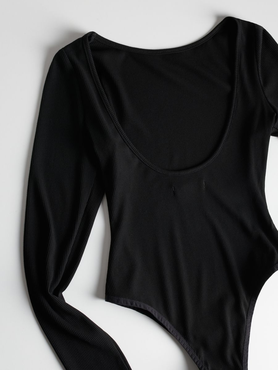 Long sleeve body - black - RESERVED - 5