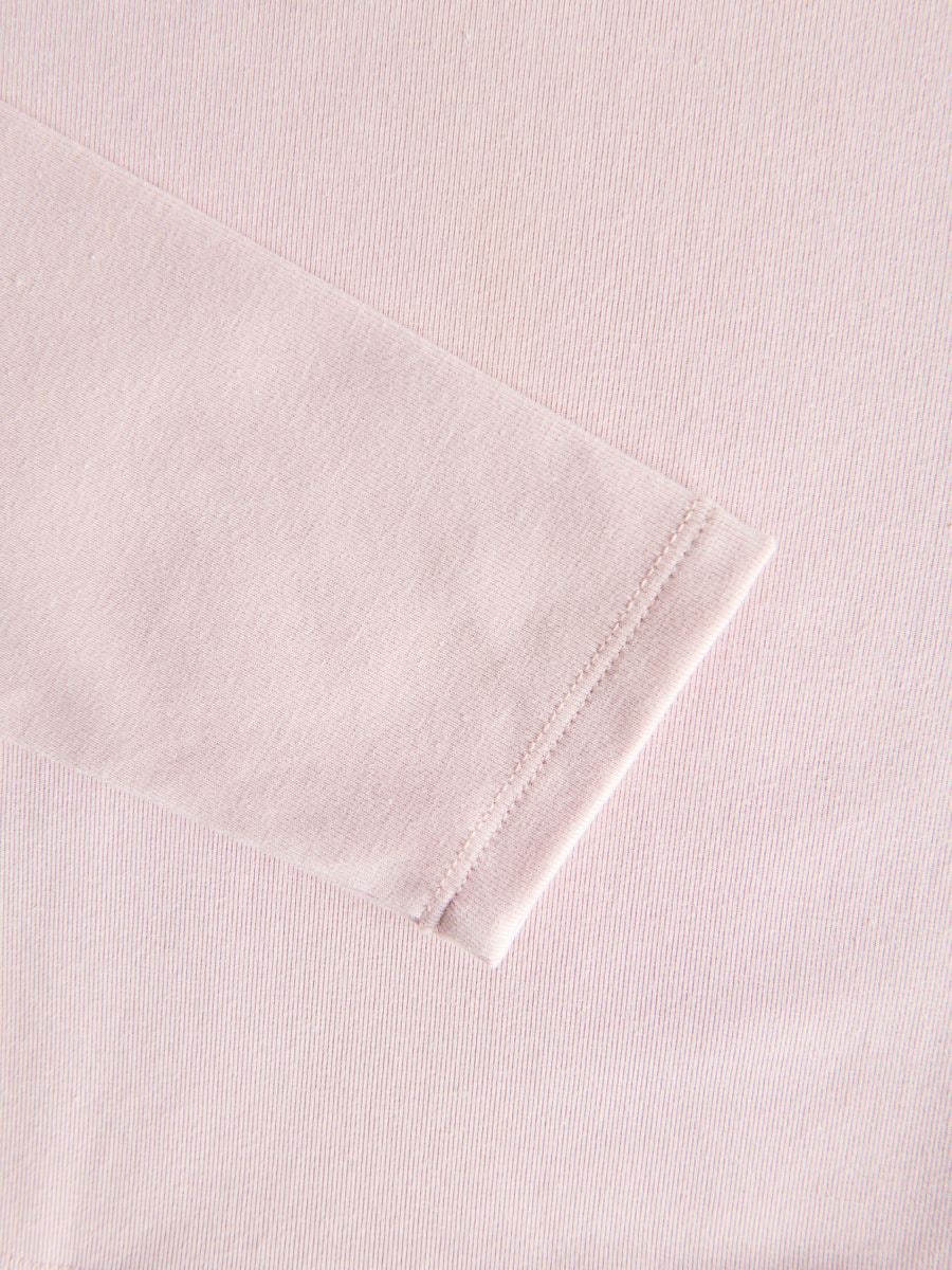 Blouse tied at the waist - pastel pink - RESERVED - 5