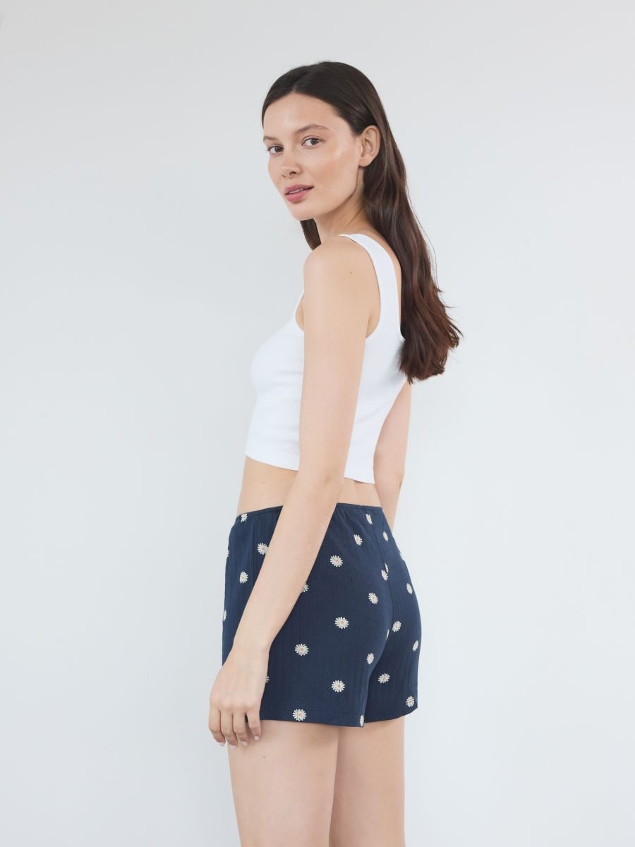 2er-Pack Pyjamashorts - marineblau  - RESERVED - 3