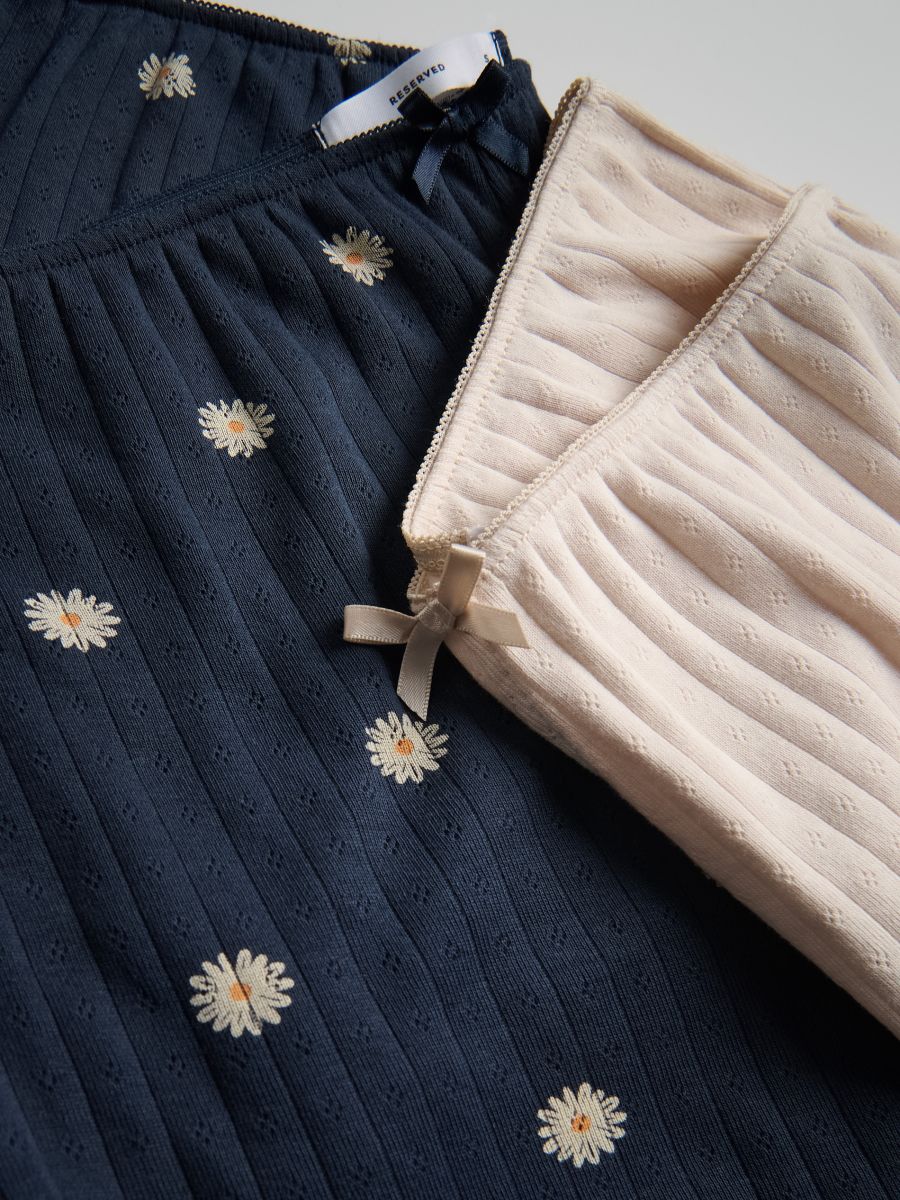 2er-Pack Pyjamashorts - marineblau  - RESERVED - 5
