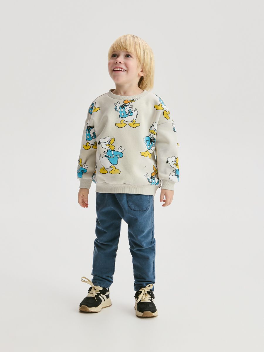 Хеланки со избледен ефект - темно сино - RESERVED