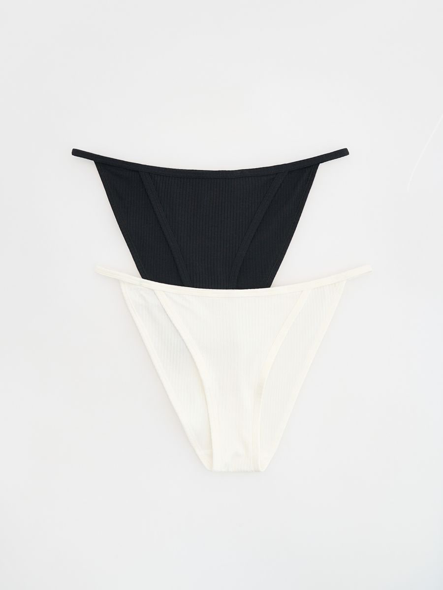 LADIES` BRIEFS MULTI - black - RESERVED - 2