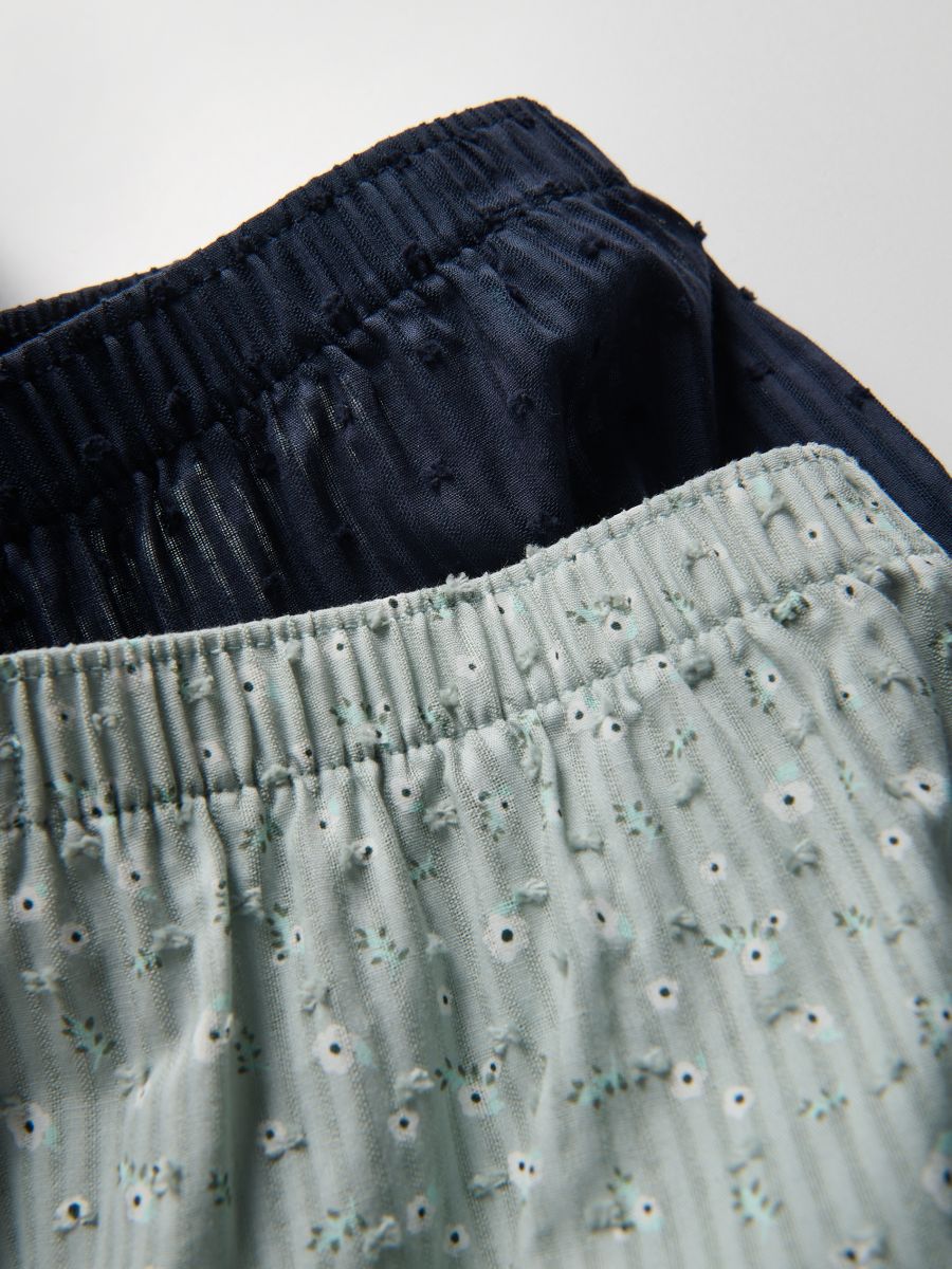 2er-Pack Pyjamashorts - blassgrün - RESERVED - 5