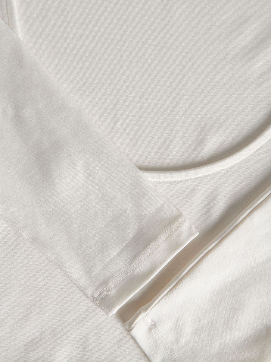 Fitted top - white - RESERVED - 5