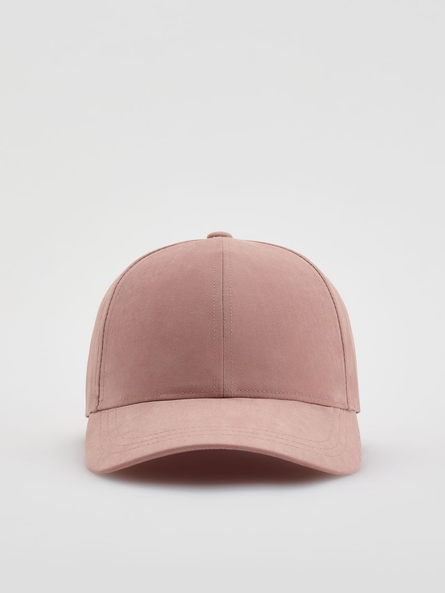 Cappello con visiera - rosa pastello - RESERVED