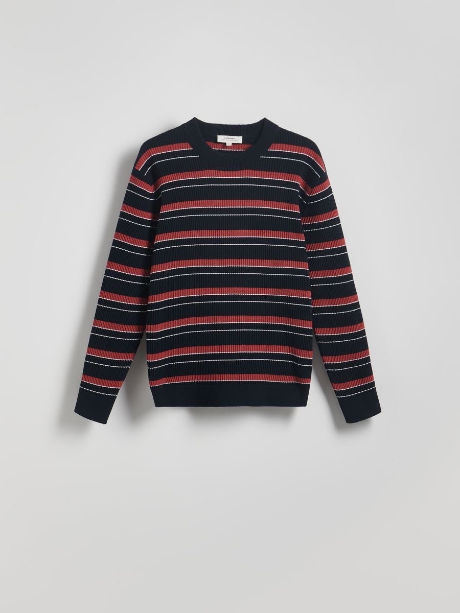 Stripe cotton jumper - multicolor - RESERVED - 6