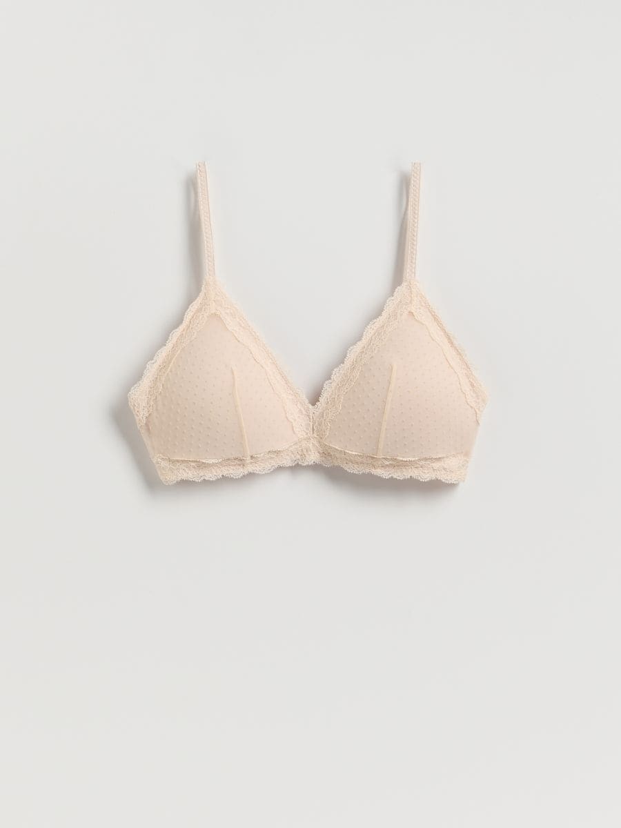 Lace bra - nude - RESERVED