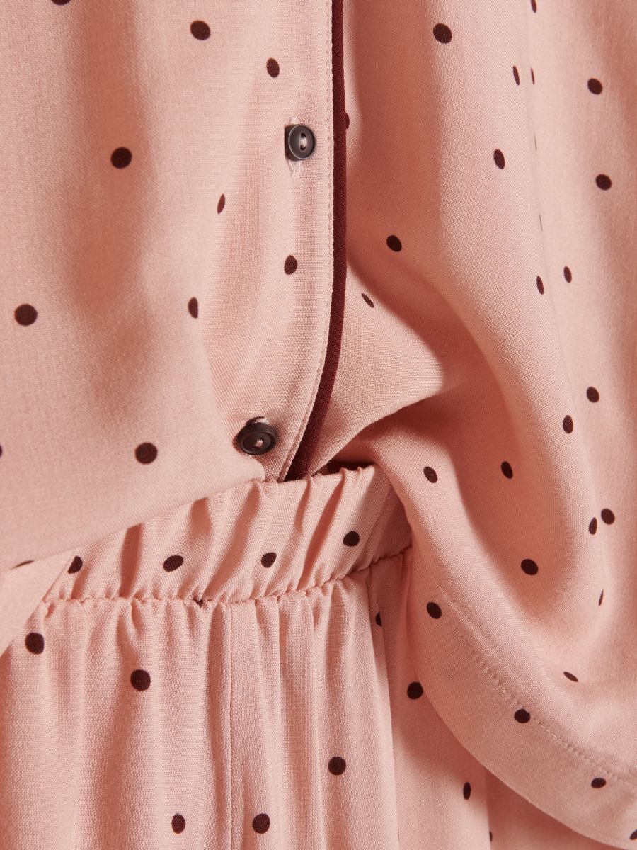 Two piece viscose pyjama set - pastel pink - RESERVED - 6